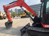 2022 Kubota KX080-4 crawler excavator side view