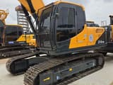 2021 Hyundai R210-9S crawler excavator, side view