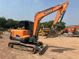 2020 Doosan DX60E-9C crawler excavator, side view