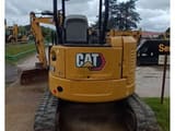 2020 Caterpillar 303.5ECR crawler excavator rear view