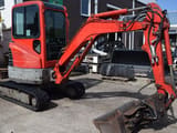 2012 Bobcat E26 mini excavator, side view