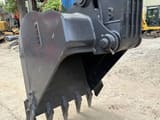 2023 Volvo EC210D crawler excavator bucket detail