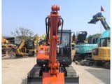 2024 Doosan DX60 mini excavator, front view