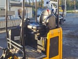 2023 JCB 18 Z-1 mini excavator operator station view
