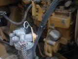 2023 Caterpillar 302C mini excavator engine compartment detail