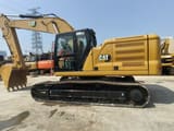 2022 Caterpillar 336GC crawler excavator side view
