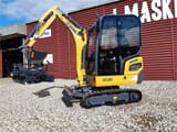 XCMG XE20E mini excavator, side view