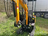 2025 JPC HT-12 mini excavator, rear three-quarter view
