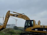 2021 Caterpillar 320C crawler excavator, side profile view