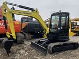 2024 Yanmar VIO35 mini excavator, side view