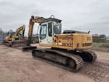 2011 Liebherr R900C crawler excavator, rear three-quarter view