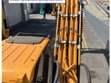2024 Hyundai R220-9S crawler excavator, top-down boom view