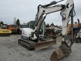 2017 Wacker Neuson ET90 mini excavator, front three-quarter view