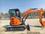 2022 Hitachi ZX35U-5A mini excavator, side profile view