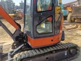 2019 Hitachi ZX35-5A mini excavator side view