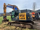2019 Kato HD823 crawler excavator, side view