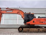 2014 Doosan DX340LC crawler excavator, side profile view