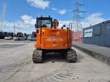 2023 Hitachi ZX85USBR-6 2PB mini excavator rear view