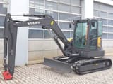 2023 Volvo ECR58F mini excavator side view