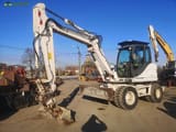 2012 CASE WX125 wheel excavator, side profile view