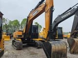 2024 Sany SY215C crawler excavator, front three-quarter view
