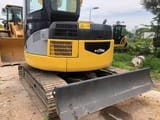 2002 Komatsu PC78US crawler excavator rear view