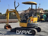 2014 Komatsu PC26MR-3 mini excavator, side view