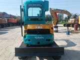 2022 Kubota U35 mini excavator, rear view