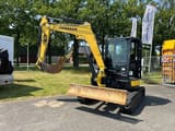 2020 Yanmar VI 050-6 mini excavator, front three-quarter view