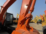 2023 Hitachi ZX130 crawler excavator boom and bucket detail