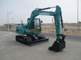 2025 Sunward SWE80E9 mini excavator, side profile view
