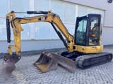 2016 Caterpillar 305E mini excavator side view