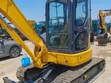 2024 Komatsu PC40 Mini Excavator, front three-quarter view