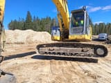 2009 New Holland E235BSR-2 crawler excavator side view