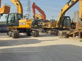 2022 JCB JS215LC crawler excavator, side view