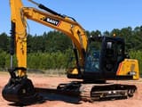 Sany SY135C Crawler Excavator, side view