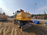 2021 Caterpillar M316 wheel excavator rear view