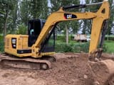 2024 Caterpillar 306E2 mini excavator, side profile view