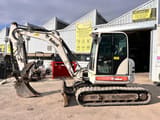 2007 Bobcat 442B crawler excavator, side view