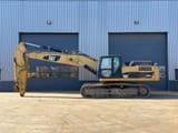 2012 Caterpillar 336DL crawler excavator, side view