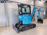 2023 Airman AX26U-7 mini excavator, front three-quarter view
