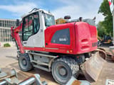 2018 Liebherr A914 Litronic wheel excavator, rear three-quarter view