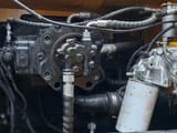 2020 Sany SY215C crawler excavator engine compartment detail