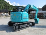 2023 Kobelco SK80UR-6E mini excavator, rear three-quarter view
