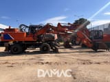 1995 Fiat-Hitachi FH200W.3 wheel excavator side view