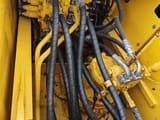 2016 Komatsu PC200 crawler excavator hydraulic control valve view