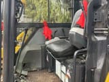 2018 Komatsu PC30 mini excavator interior view