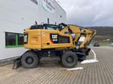 2022 Caterpillar M315F wheel excavator, side profile view