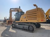 2024 Caterpillar 349GC crawler excavator, rear three-quarter view