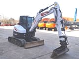 2022 Bobcat E55 Z mini excavator, side view